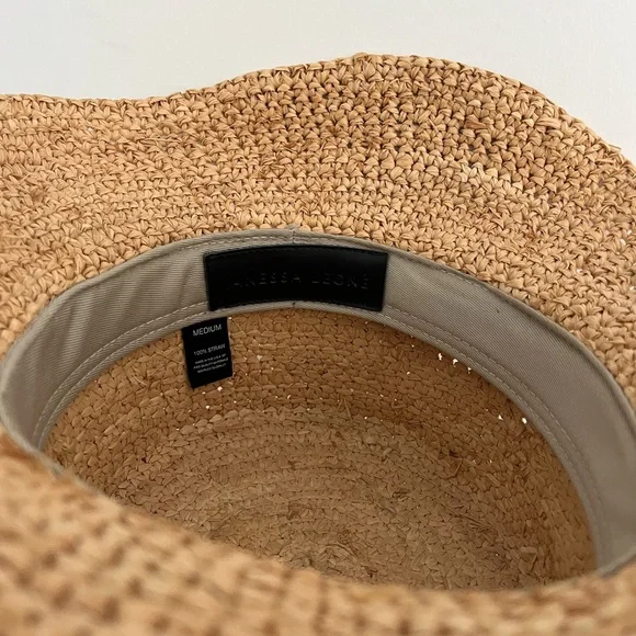 Janessa Leone Manon Straw Hat - Picture 5 of 6